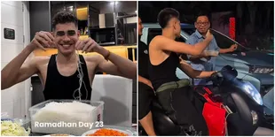 Aisar Khaled Masak Sahur untuk Berbagi, Mendapat Pujian Hangat dari Netizen