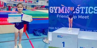 Aksi Anak Nurah Syahfirah Ikut Kompetisi Gymnastic hingga Raih Juara, sang Ibunda: My Future Athlete