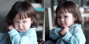 Aksi Lucu Baby Gempi Saat Bercanda Bareng Sang Papa, Bikin Gemas!