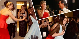 Aksi Mencuri Perhatian Dari Si Cantik Jennifer Lawrence