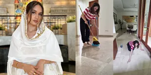 Aktivitas Cinta Laura Saat Ditinggal ART Pulang Kampung Selama Seminggu, Bersihkan Seluruh Rumah Sendiri