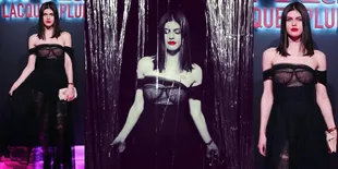 Alexandra Daddario Kenakan Gaun Transparan Di Acara Gucci