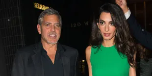 Amal &#38; George Clooney Tertangkap Kamera Saat Makan Siang Bareng
