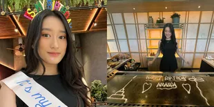 Amanda Caesa Rayakan Ulang Tahun ke-22 di Tanggal Spesial, Ini Momen Bahagianya