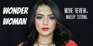 Amanda Rawles Bikin Tutorial Makeup Ala Wonder Woman, Cantik!