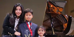 Anak Angela Prisa, Ken Ademaro Raih Juara 1 Lomba Piano dan Dapat Beasiswa ke Korea