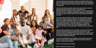 Anak Sean Diddy Combs Rilis Pernyataan Bersama, Bela Sang Ayah di Tengah Kontroversi Nih!