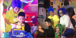 Anak Ultah, Joy Tobing Adu Kostum 'STAR WARS' dan 'INSIDE OUT