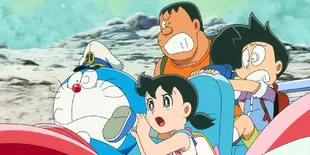 Anime DORAEMON: NOBITA AND THE NEW CASTLE OF THE UNDERSEA DEVIL Masih Kuasai Box Office Jepang