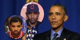 Antara Kendrick Lamar dan Drake, Siapa Jagoan Barack Obama?