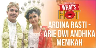 Ardina Rasti - Arie Dwi Andhika Resmi Menikah, Simak Videonya