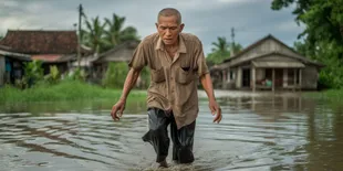 Arti Mimpi Menyeberangi Banjir Air Keruh: Tafsir Psikologi, Islam, dan Primbon Jawa
