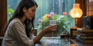 Arti Mimpi Minum Air Hujan: Tafsir Psikologi, Spiritual, hingga Primbon Jawa