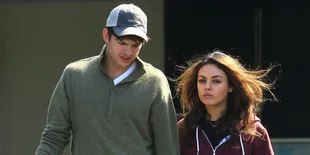 Ashton Kutcher - Mila Kunis Tertangkap Berciuman di Depan Umum