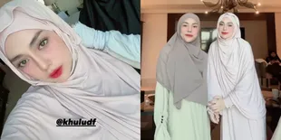 Auranya Bikin Adem, Ini Potret Celine Evangelista Pakai Jilbab - Diduga Sedang di Tanah Suci