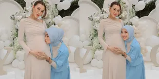 Aurel Hermansyah Cium Perut Aaliyah di Gender Reveal, Ikut Bahagia Ameena & Azura Bakal Punya Adik Cowok