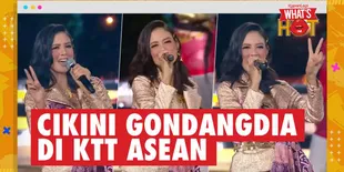 Aurelie Moeremans Bawakan 'Cikini Gondangdia' Di Gala Dinner KTT Asean Bikin Xanana Gusmao Berjoget