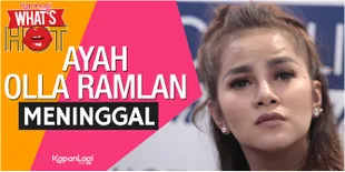 Ayah Meninggal, Olla Ramlan Terpukul & Tak Henti Menangis