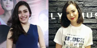 Ayu Ting Ting dan Pamela Bowie Pakai Busana Sama, Siapa yang Lebih Memukau?
