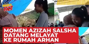 Azizah Salsha Melayat Ke Rumah Duka Ayah Pratama Arhan, Peluk Erat Mantan Ibu Mertua