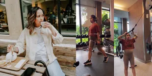 Baby Bump Sudah Terlihat Besar, 7 Potret Gritte Agatha yang Masih Aktif Ngegym - Kini Kehamilannya Memasuki 8 Bulan