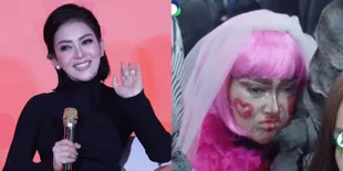 Bachelorette Party di Jepang, Syahrini Didandani Make-up Menor &#38; Wig Pink!