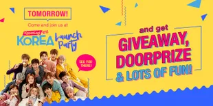 Banjir Merchandise K-Pop Official &#38; Hadiah Jutaan Rupiah di Launching KapanLagi Korea