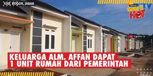 Banyak Bantuan Untuk Keluarga Alm. Affan, Pemerintah Berikan 1 Unit Rumah Subsidi