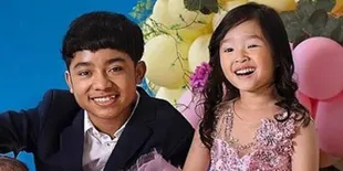 Baru Bangun Tidur, Thalia Onsu Nemplok di Koko Betrand Peto