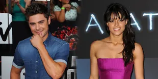 Baru Dua Bulan, Zac Efron - Michelle Rodriguez Putus?