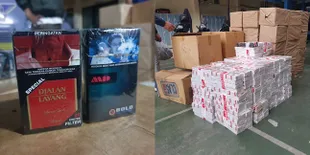 Bea Cukai Malang Bongkar Ratusan Ribu Batang Penimbunan Rokok Ilegal