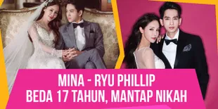 Beda 17 Tahun, Mina dan Ryu Philip Mantap Ikat Janji Suci