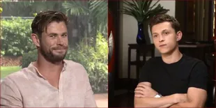 Begini Jadinya Kalau Chris Hemsworth dan Tom Holland Jadi Wartawan!