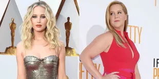 Begini Jadinya Saat Jennifer Lawrence Galau Mengajak Amy Schumer Makan Malam