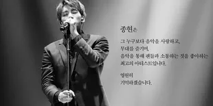 Begini Kondisi Jonghyun SHINee Saat Pertama Kali Ditemukan Tim Penyelamat