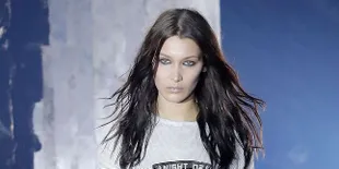 Belahan Tinggi - Terawang, Bella Hadid Hot di Pemotretan Terbaru