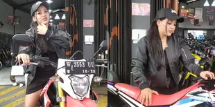 Beli Motor Trail, Clara Gopa Ingin Jajal ke Gunung Bromo