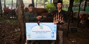 Berbagi Kebahagiaan, Le Minerale Salurkan Hewan Qurban ke Masjid Istiqlal untuk Rayakan Hari Raya Iduladha 1445 H