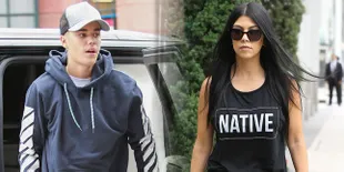 Berduaan, Ini Yang Dilakukan Kourtney Kardashian - Justin Bieber