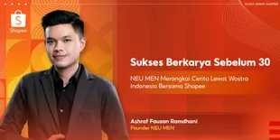Berkarya di Usia Muda, NEU MEN Sukses Angkat Wastra Indonesia bersama Shopee
