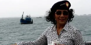 Berkat Ledakkan Kapal China, Menteri Susi Muncul di Komik Jepang