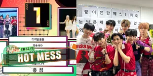 Berkompetisi dengan IVE, EVNNE Sukses Raih Kemenangan untuk HOT MESS di Music Bank