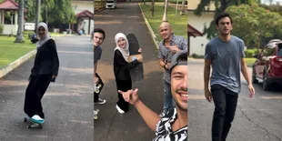 Biasa Kalem, Ini 7 Potret Cut Syifa Main Skateboard di Sela Syuting - Bareng Rizky Nazar Juga
