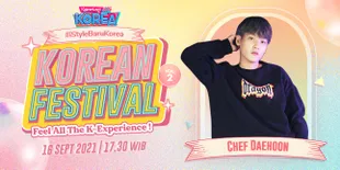 Bikin Gimmari dan Mandu, Chef Na Dae Hoon Bakal Ikut Meriahkan KapanLagi Korean Festival Vol 2