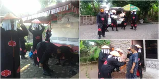 Bikin Heboh! Sekumpulan Pemuda Kenakan Jubah Akatsuki Ternyata...