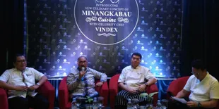 Bikin Masakan Minangkabau Naik Kelas, Chef Vindex Usung Tampilan Internasional Tanpa Ubah Cita Rasa Lokal