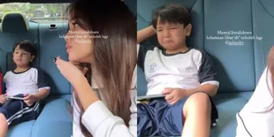 Bikin Netizen Khawatir, Gala Nangis dan Ketakutan Waktu Diantar Fuji ke Sekolah - Ternyata Cuma Males karena Keenakan Libur
