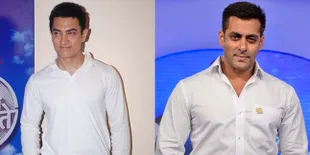 Bikin Trenyuh, Aamir dan Salman Khan Berbagi Pelukan Hangat