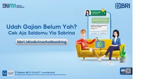 Bingung Mau Cek Saldo dan Mutasi Rekening? Tanyakan Saja Pada Sabrina BRI, Sahabat Virtual yang Siap Membantumu