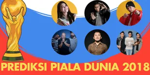 Bintang-Bintang Indonesia Memprediksi Pemenang Piala Dunia 2018